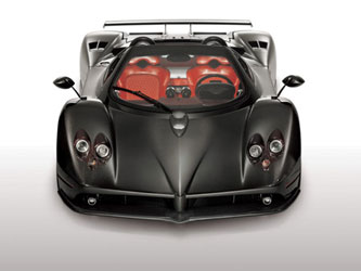 pagani roadster f вид спереди